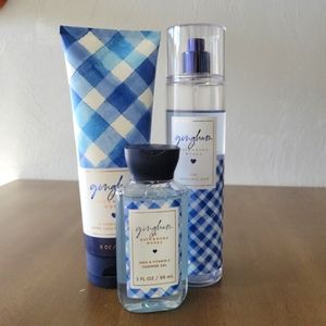 Bath & body works gingham